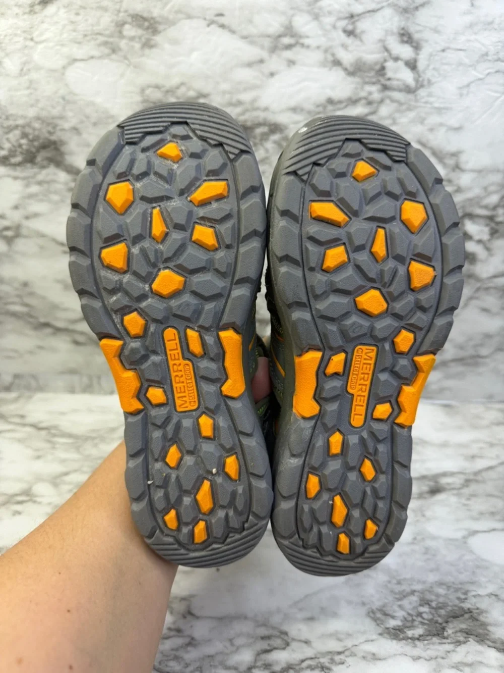 Merrell Hydro Olive Boys Youth Waterproof Shoes Sandals Size 3 US Medium